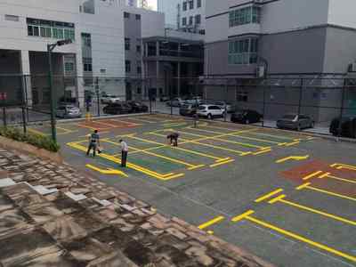 清水河去哪找小區劃禁停網格線施工廠家